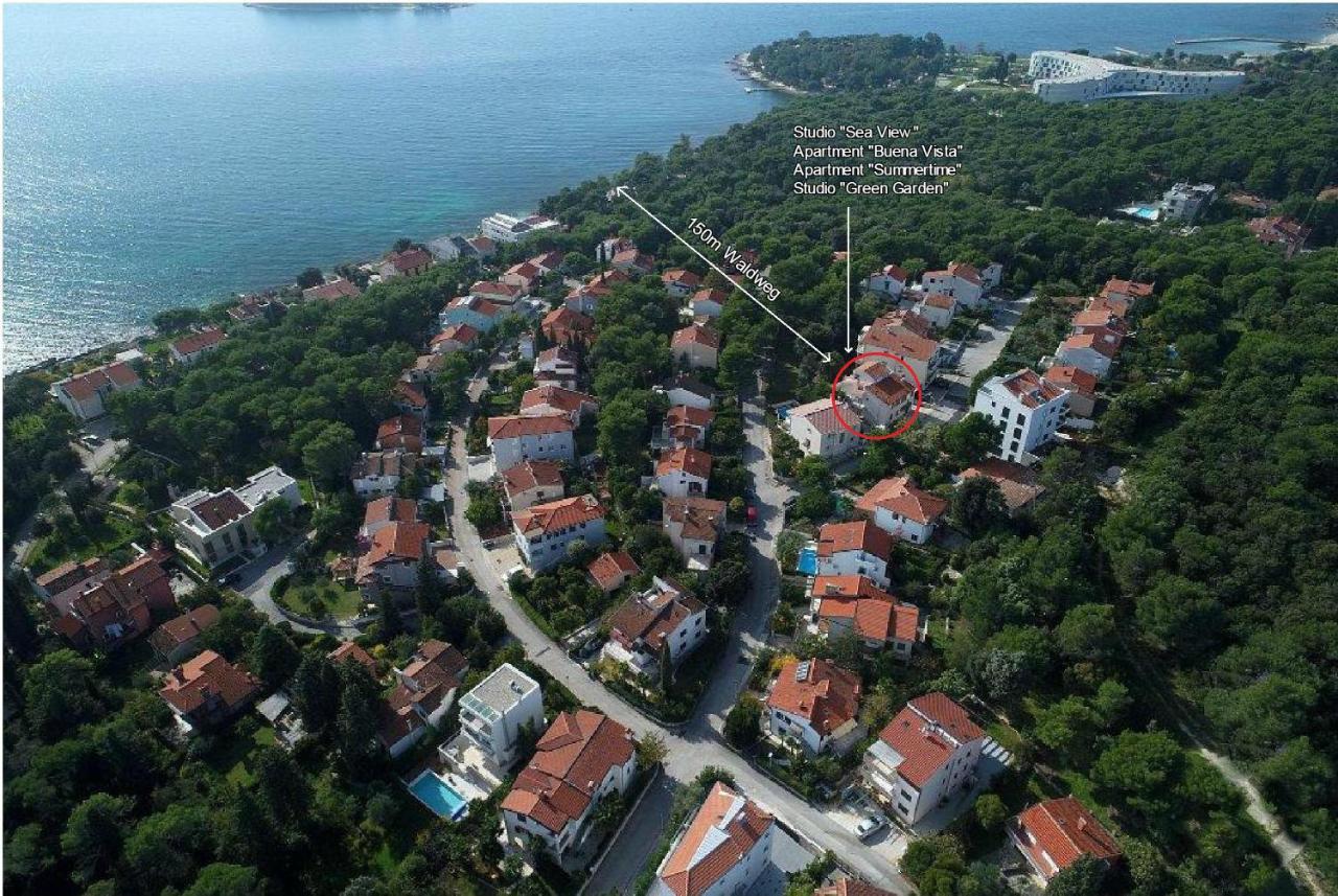 Studio Green Garden Borik Ρόβινι Εξωτερικό φωτογραφία